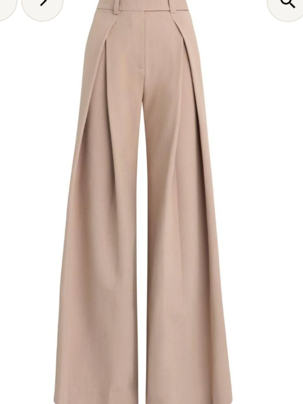 FAVORITE DAUGHTER pleats for days pant in mocha